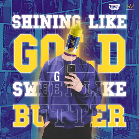 Golden Butter Instagram post
